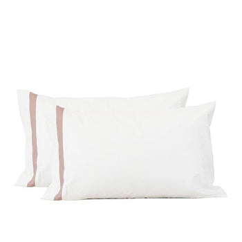 Orsa Blush Housewife Pillowcase Pair 50cmx75cm