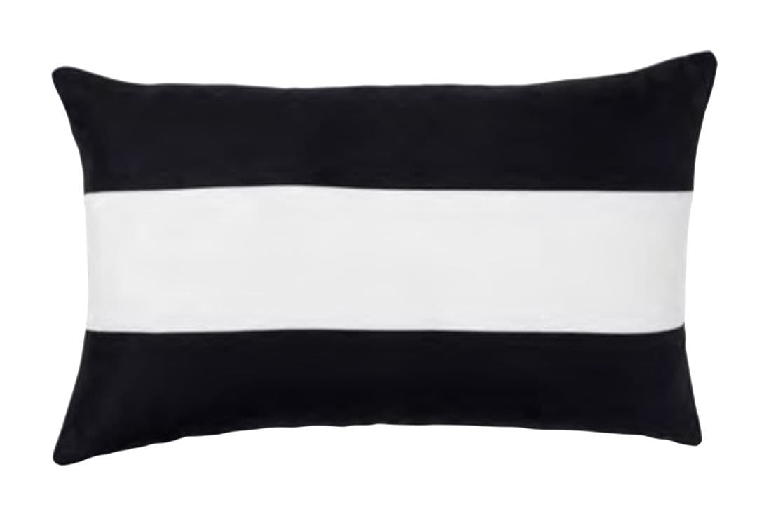 Paloma Living Linen Stripe Black 30cmx50cm