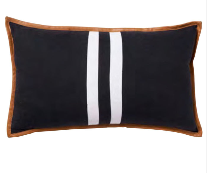 Paloma Living Portofina Stripe Black 30cmx50cm