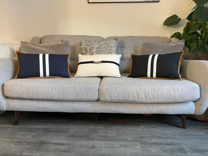 Paloma Living Riva Navy Linen 30cmx50cm